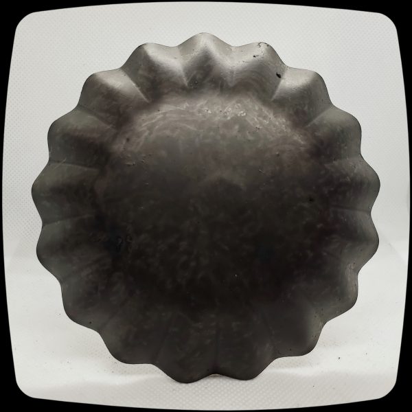 Contemporary Ruffled Drapery Medallion To Hang Curtains and Drapes - 5" Diameter -  Item #112 - Image 7