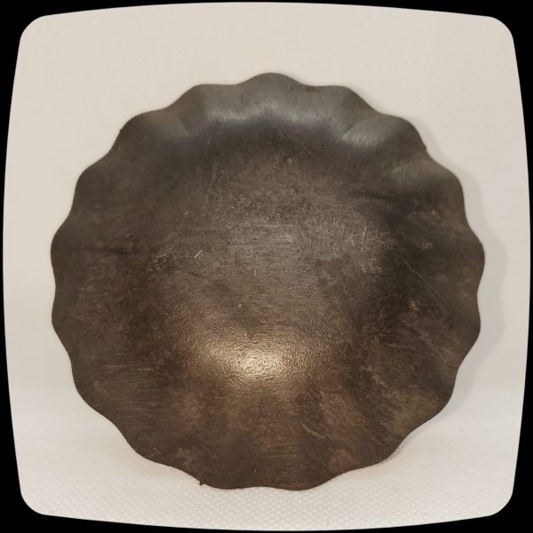 Contemporary Ruffled Medium Drapery Medallion To Hang Curtains and Drapes - 4" Diameter -  Item #111 - Image 6