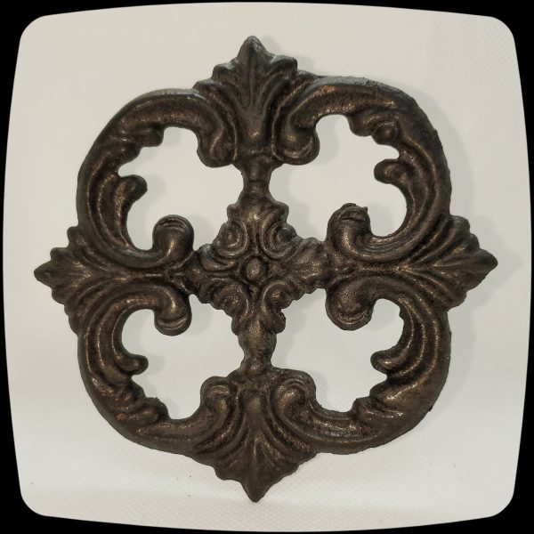 Traditional Drapery Medallion - 4-3/4" Diameter - Item #052 - Image 7
