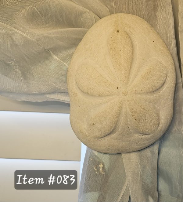 Item #083 - Seabiscuit Starfish Drapery Medallion - 3" - 5" Diameter - Image 3